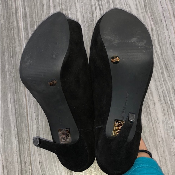 ❌❌❌SOLD❌❌❌BCBGeneration Black Suede NOLITA Bootie - Picture 6 of 6
